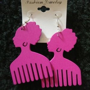Afro art Earrings